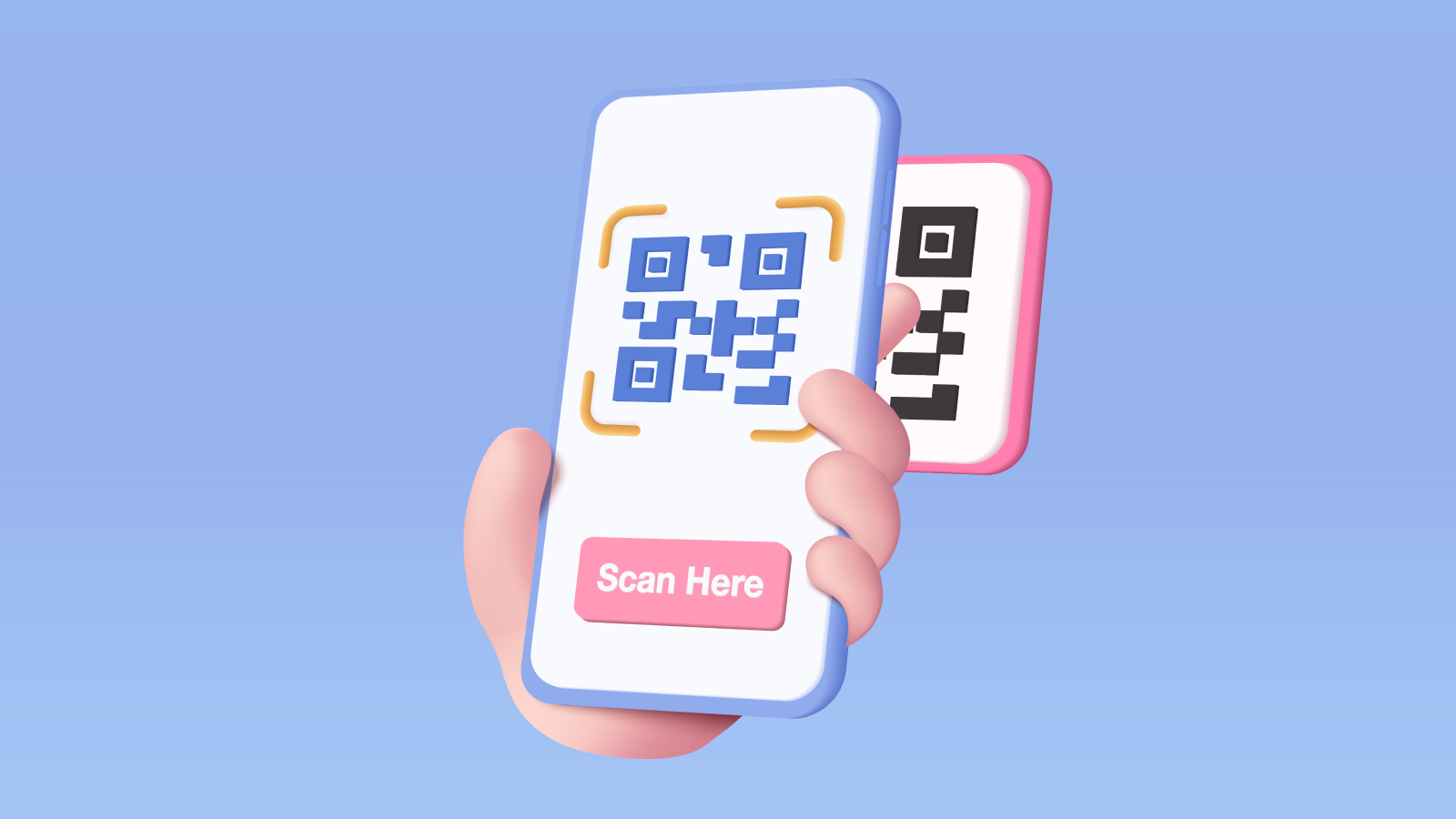 How to scan a QR code